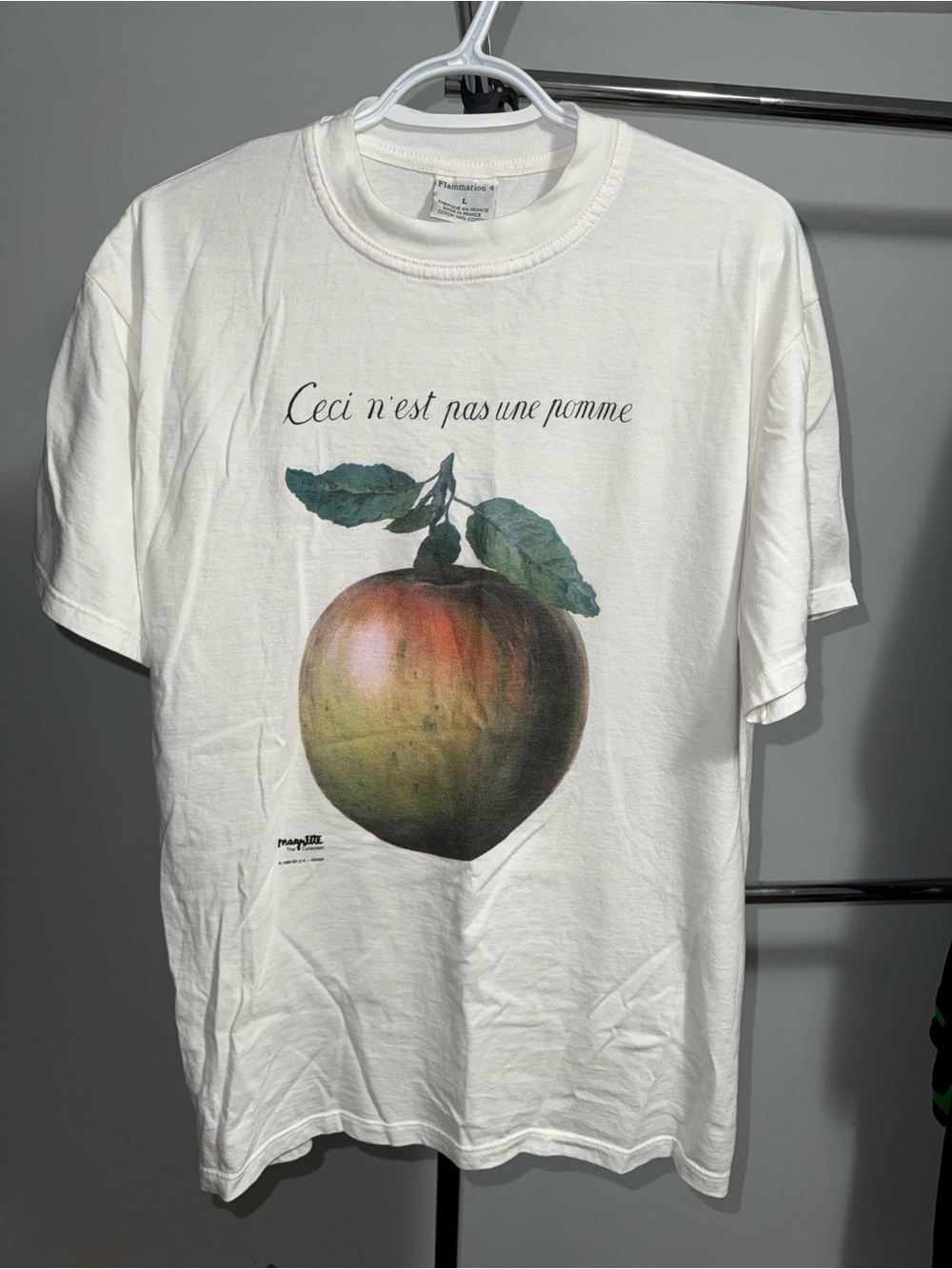 Vintage White Flammarion 4 T-Shirt